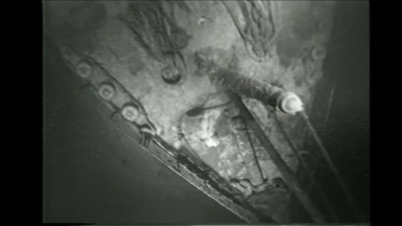 Des images inédites de l'épave du Titanic datant de 1986 dévoilées