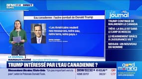 L'eau canadienne, le nouveau combat de Donald Trump