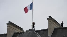 Drapeau en berne à l'Elysée. (Photo d'illustration)