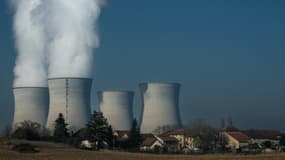 La centrale nucléaire de Bugey, dans l'Ain, le 25 janvier 2022.