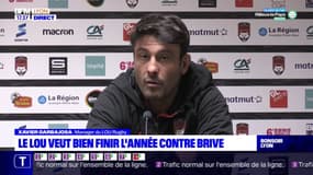 Le LOU veut bien finir l'année contre Brive 