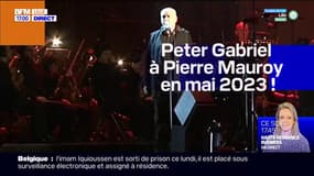 Peter Gabriel au stade Pierre-Mauroy en mai 2023