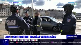 Lyon: près de 900 verbalisations dressées contre des trottinettes depuis cet été