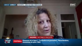 Inceste: le témoignage de Nadine qui parle pour la première fois à visage découvert