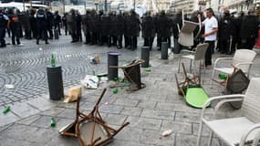 Les CRS à Marseille