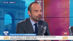 Edouard Philippe: "L'augmentation des taxes est évidemment là pour financer la transition écologique et le budget de l'Etat."