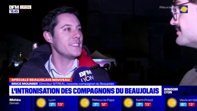 Beaujeu: l'intronisation des Compagnons du Beaujolais