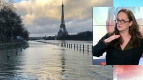Inondations: la crue de la Seine pourrait atteindre le niveau de celle de juin 2016