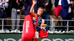 Diane Parry à Roland-Garros le 23/05/2022