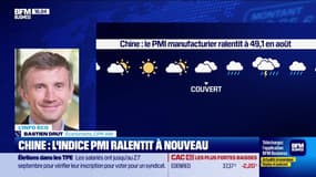 L'éco du monde : Les PMI Chine ralentissent encore en août..  - 02/09