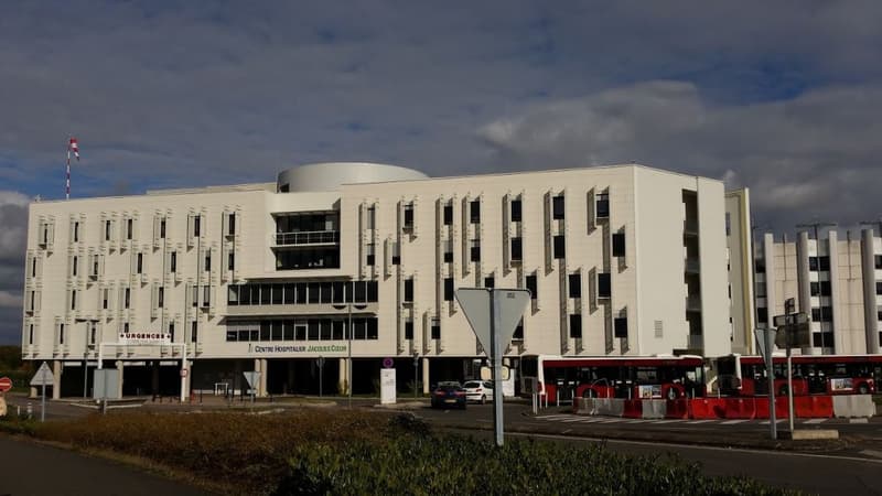 Le centre hospitalier de Bourges.