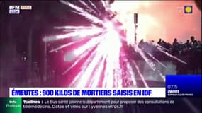 Île-de-France: près de 900 kg de mortiers saisis en 24 heures