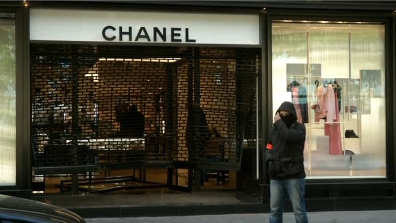 La boutique Chanel, avenue Montaigne, a été braquée le 28 avril dernier.