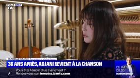 Isabelle Adjani revient à la chanson