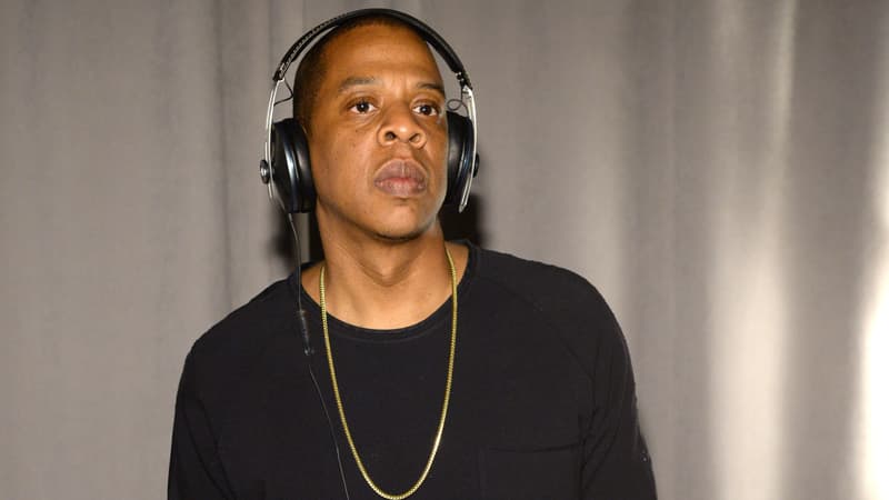 Jay-Z lors du lancement  de Tidal.