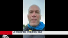 Zidane – Ses vœux 2019 en Français, en Espagnol et en Anglais
