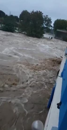 Inondations Couffoulens Aude - Témoins BFMTV