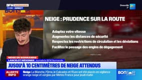 Normandie: jusqu'à 10 cm de neige sur les collines attendus ce jeudi
