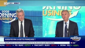 Bruno Le Maire (Ministre de l'Économie): pour rembourser la "dette Covid", "La croissance ne suffira pas, il faudra (aussi) des règles de dépenses pluriannuelles et poursuivre les réformes de structure"