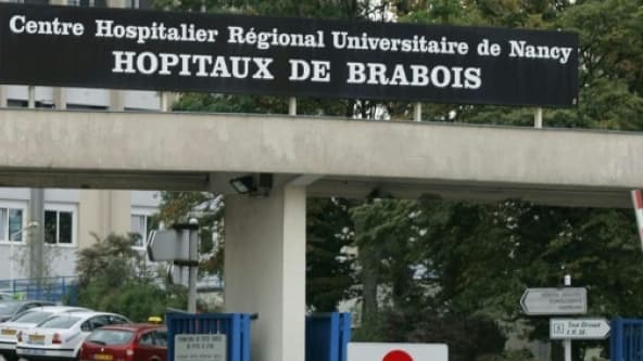 Le Centre Hospitalier Universitaire de Nancy-Brabois à Vandoeuvre (Meurthe-et-Moselle), le 04 août 2004
