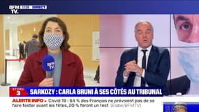 Story 2 : Carla Bruni au côté de Nicolas Sarkozy au tribunal - 09/12