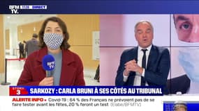 Story 2 : Carla Bruni au côté de Nicolas Sarkozy au tribunal - 09/12