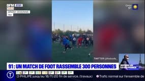 Grigny: plus de 300 personnes se rassemblent pour un match de football malgré l'interdiction des sports collectifs