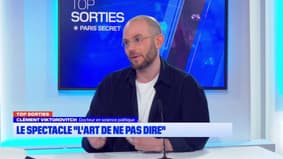 Top Sorties Paris du vendredi 31 janvier - Le spectacle "L'art de ne pas dire"