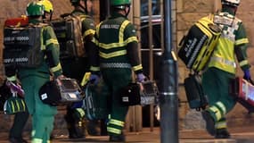Les secouristes de Manchester