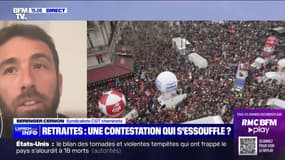 Béranger Cernon (CGT Cheminots): "Si madame Borne nous explique qu'elle ne touchera pas aux 64 ans, (...) on prendra nos affaires et on partira"