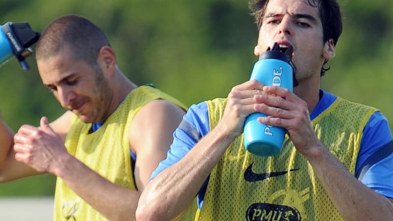Karim Benzema et Yoann Gourcuff