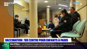 Paris: un premier centre de vaccination réservé aux enfants a été ouvert dans le 13e arrondissement