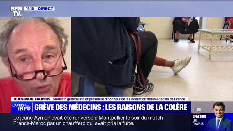 Grève des médecins: "Le ministre de la Santé avait les moyens de freiner ce mouvement" selon le Dr Jean-Paul Hamon