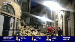 Deux immeubles se sont écroulés dans la nuit à Bordeaux faisant 3 blessés
