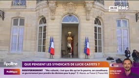 Que pensent les syndicats de Lucie Castets ?
