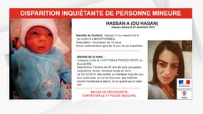 L'avis de recherche de Hassan.