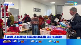 Lyon: la bourse aux jouets fait des heureux