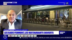 Paris: "Les bars auraient très bien rester ouverts", selon le président de l'UMIH
