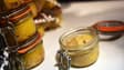 Des pots de foie gras exposés lors du Salon international de l'agriculture (SIA), le 26 février 2015 à Paris (photo d'illustration).