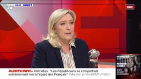 Marine Le Pen: "We will do what is possible, democratically, to prevent the vote on pension reform"