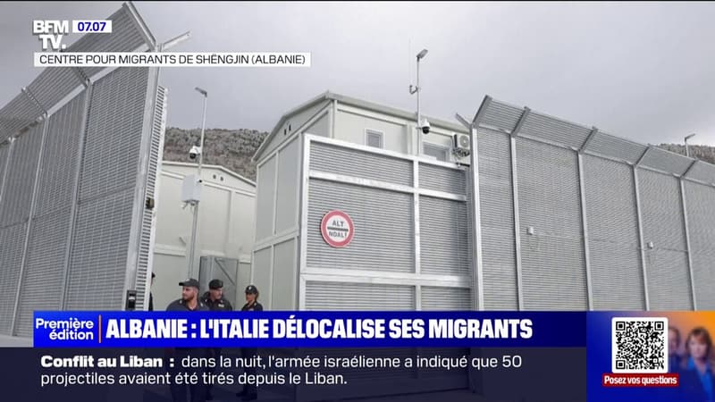 L'Italie transfère un premier groupe de migrants vers l'Albanie