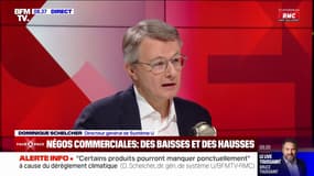 Négociations commerciales: "En moyenne, la hausse demandée [par les industriels] est de 5%", affirme Dominique Schelcher (Système U)