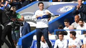 Le manager de Chelsea Frank Lampard, à Stamford Bridge le 18 août 2019