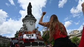 Place de la république à Paris