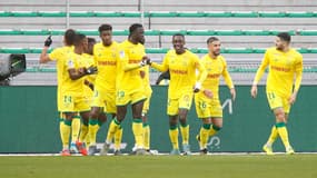 La joie des Nantais à Saint-Etienne