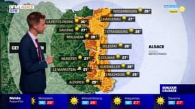 Météo Alsace: du soleil et des températures plus agréables, jusqu'à 28°C à Sélestat