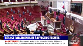 À l'Assemblée, une séance à effectifs réduits