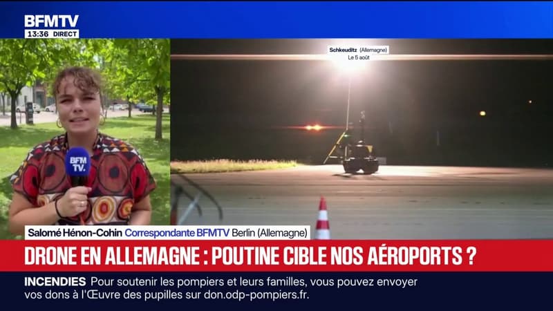 Drone explosif découvert à l'aéroport de Leipzig: l'Allemagne alerte sur une "nouvelle dimension de menace"