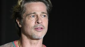 L'acteur Brad Pitt en août 2022 à Tokyo.
