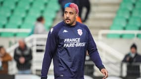 Giovanni Habel-Küffner lors de Pau-Stade Français (30-11, Top 14), le 25 novembre 2023